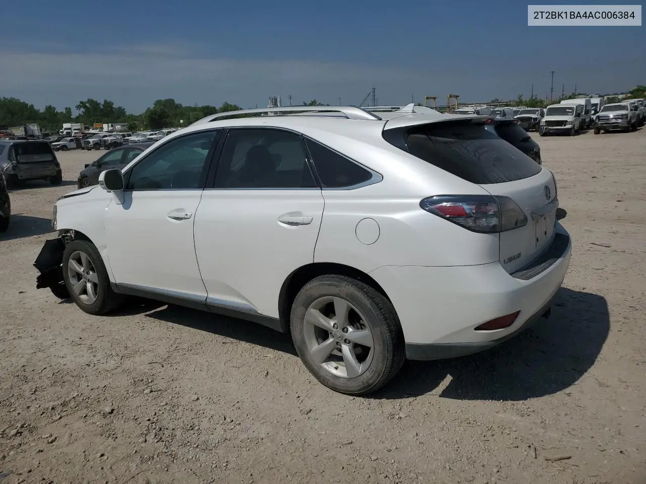 2010 Lexus Rx 350 VIN: 2T2BK1BA4AC006384 Lot: 56951055