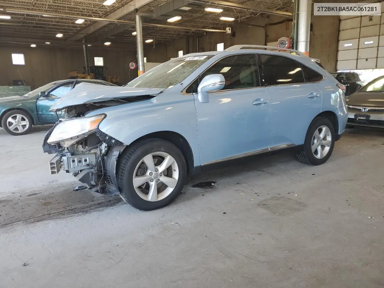 2010 Lexus Rx 350 VIN: 2T2BK1BA5AC061281 Lot: 56967785