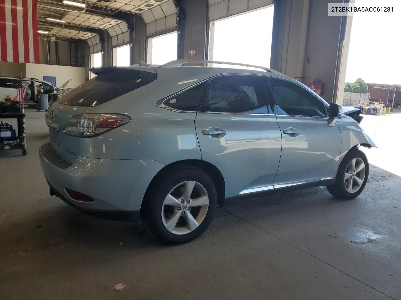 2010 Lexus Rx 350 VIN: 2T2BK1BA5AC061281 Lot: 56967785