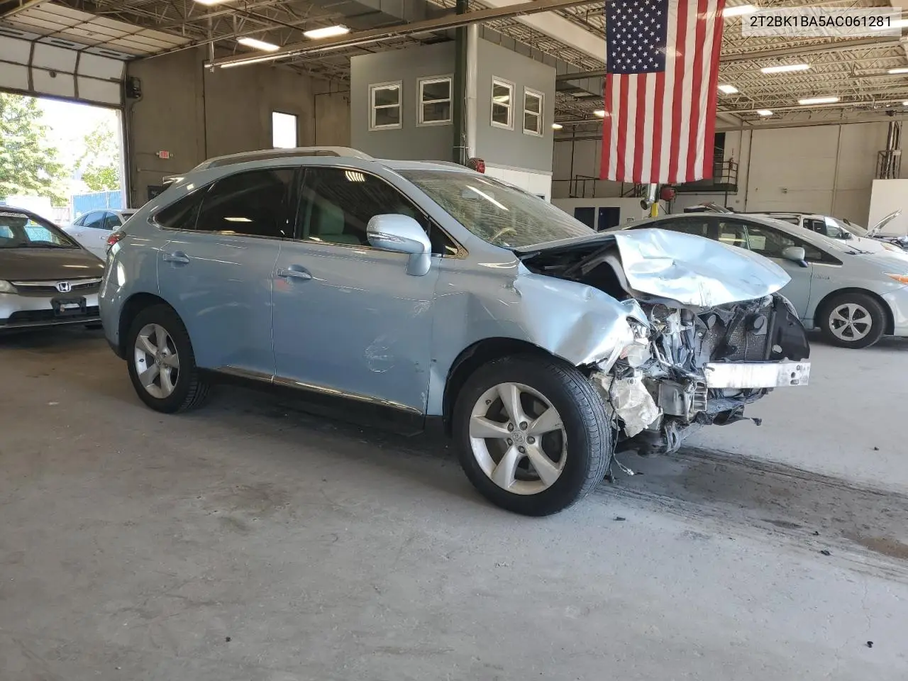 2010 Lexus Rx 350 VIN: 2T2BK1BA5AC061281 Lot: 56967785