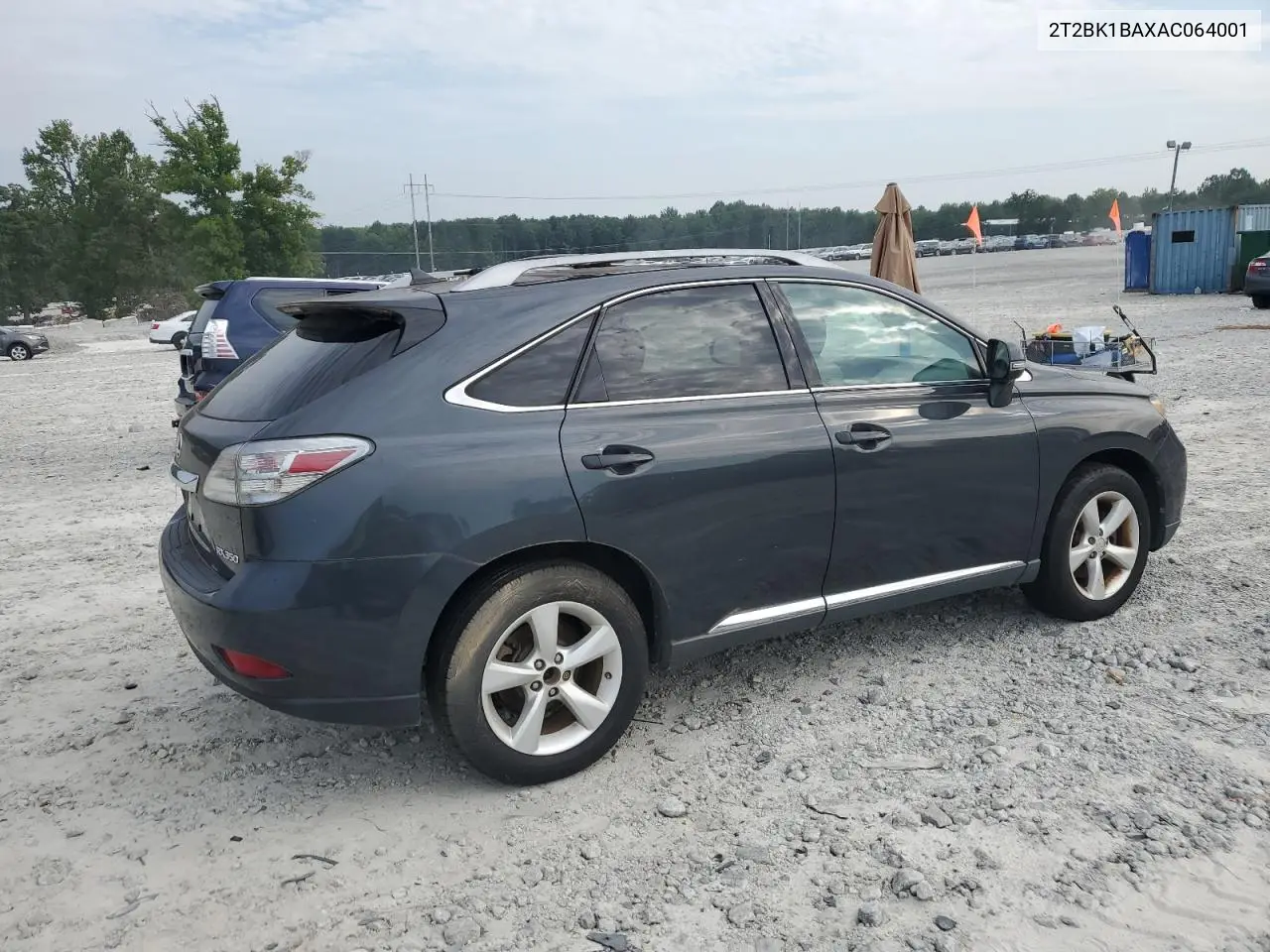 2010 Lexus Rx 350 VIN: 2T2BK1BAXAC064001 Lot: 61450455
