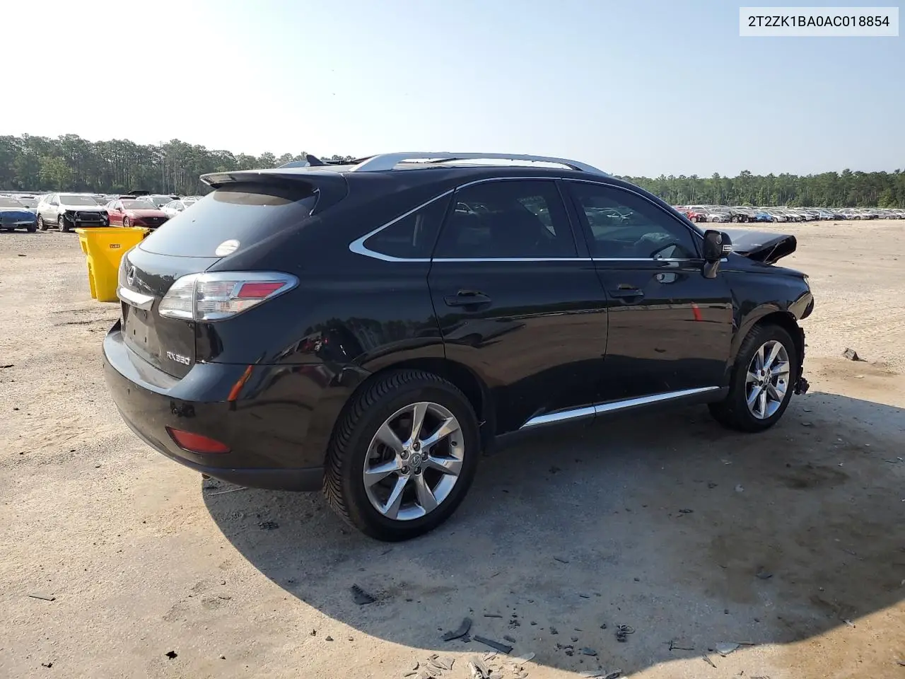 2010 Lexus Rx 350 VIN: 2T2ZK1BA0AC018854 Lot: 61998025