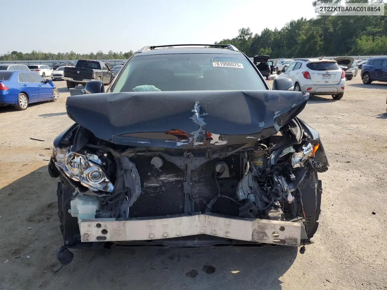2010 Lexus Rx 350 VIN: 2T2ZK1BA0AC018854 Lot: 61998025