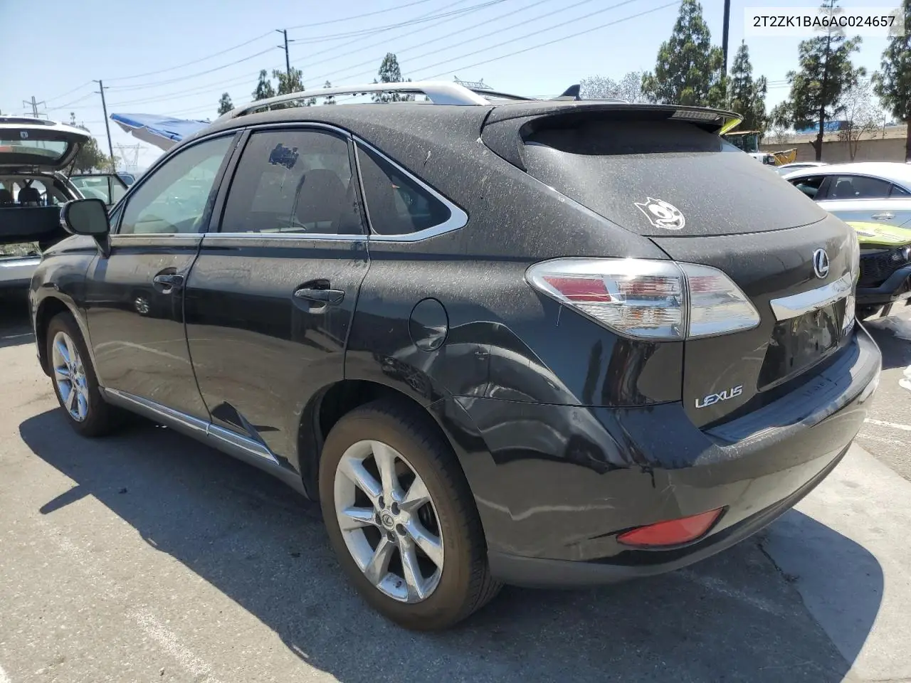 2010 Lexus Rx 350 VIN: 2T2ZK1BA6AC024657 Lot: 62034185