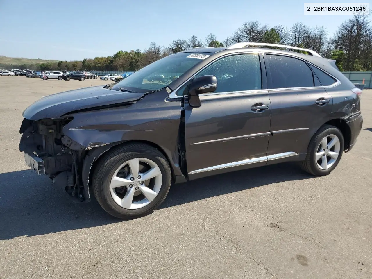 2010 Lexus Rx 350 VIN: 2T2BK1BA3AC061246 Lot: 62388975