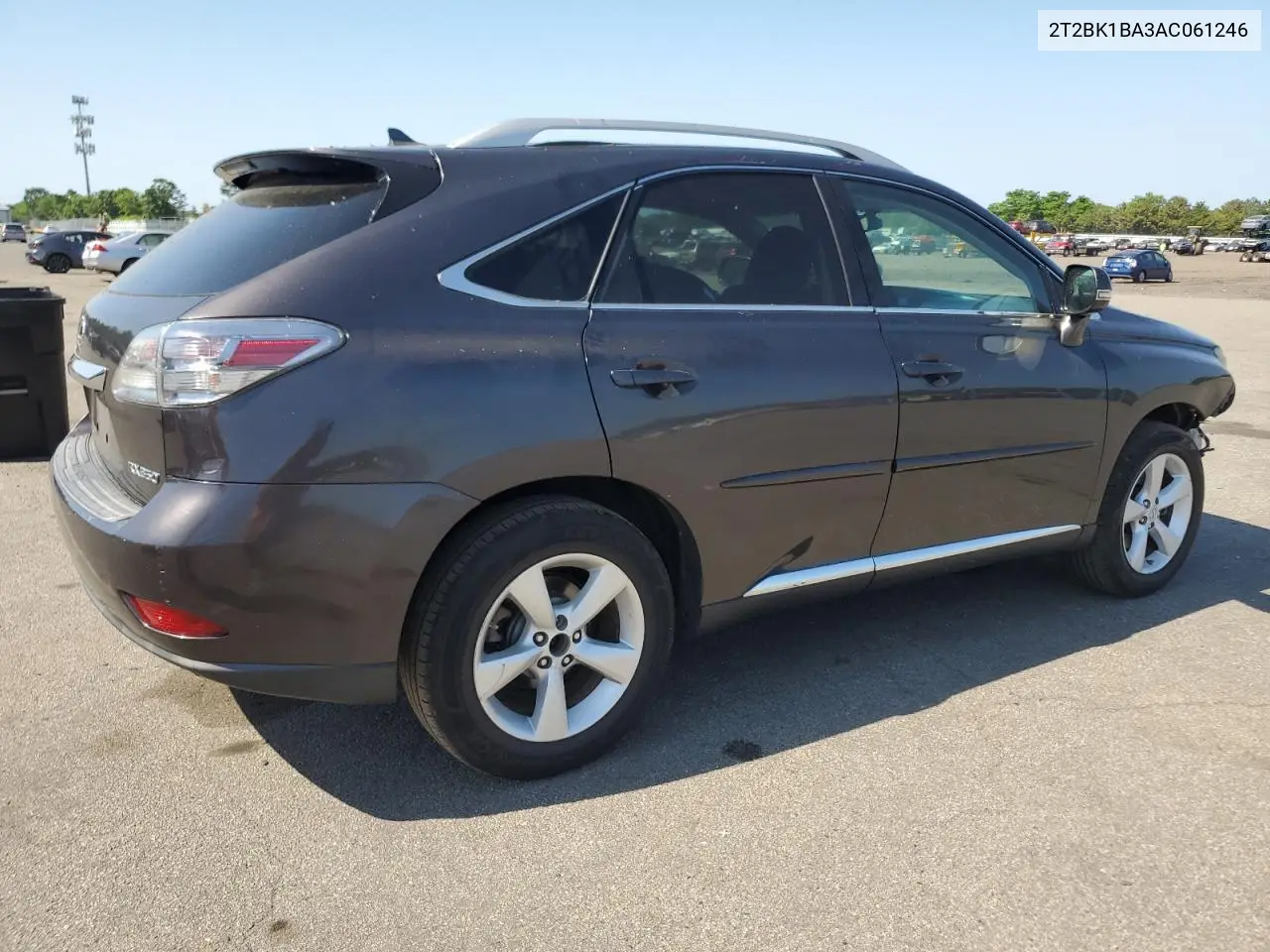 2010 Lexus Rx 350 VIN: 2T2BK1BA3AC061246 Lot: 62388975