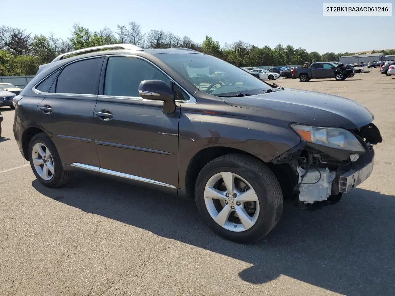 2010 Lexus Rx 350 VIN: 2T2BK1BA3AC061246 Lot: 62388975