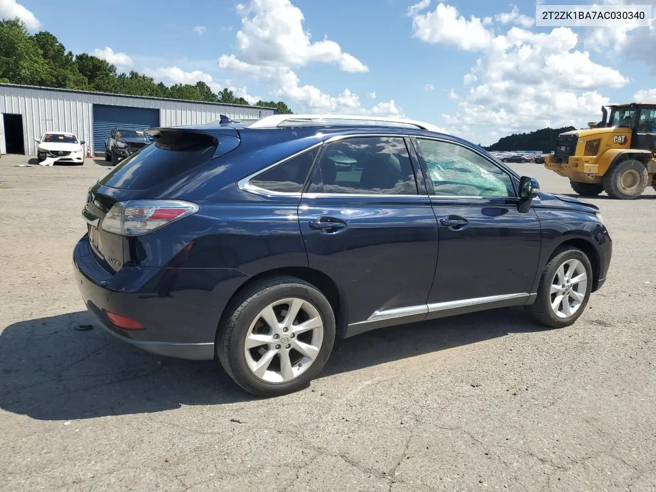 2010 Lexus Rx 350 VIN: 2T2ZK1BA7AC030340 Lot: 62691035