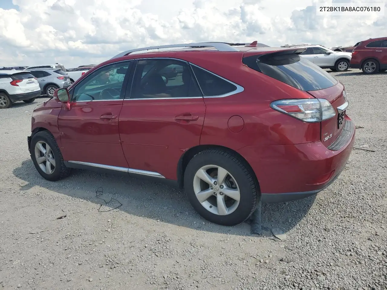 2010 Lexus Rx 350 VIN: 2T2BK1BA8AC076180 Lot: 62896855