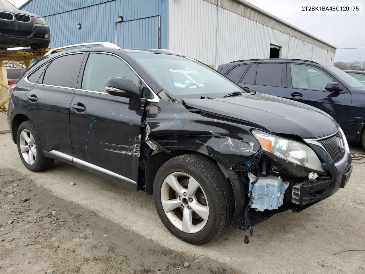 2011 Lexus Rx 350 VIN: 2T2BK1BA4BC120175 Lot: 46922485