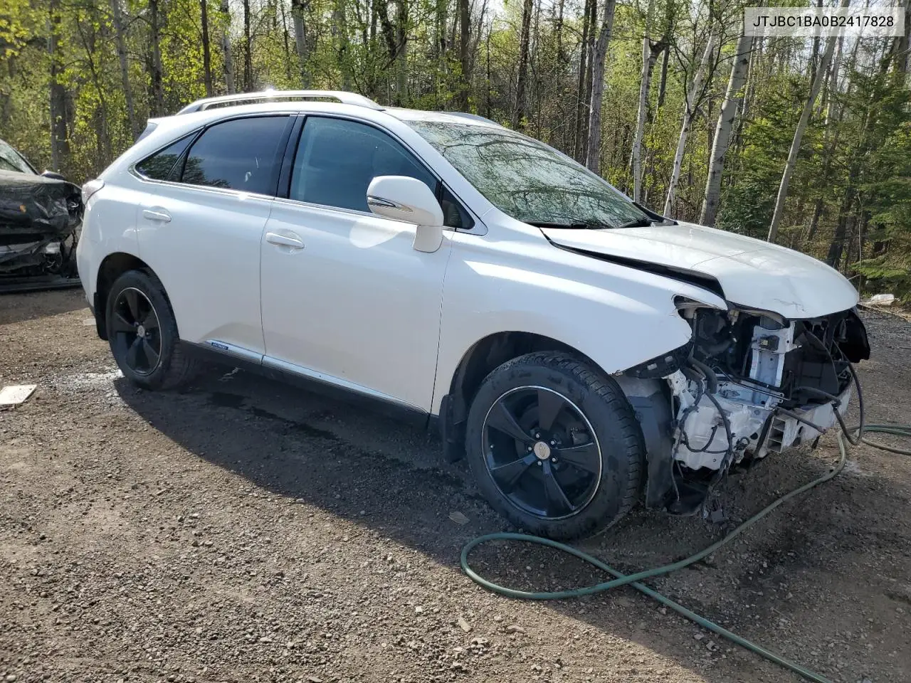 2011 Lexus Rx 450H VIN: JTJBC1BA0B2417828 Lot: 54903865