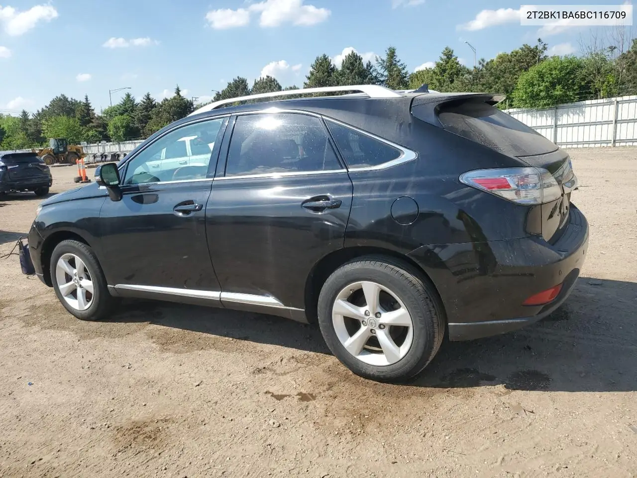 2011 Lexus Rx 350 VIN: 2T2BK1BA6BC116709 Lot: 56320805