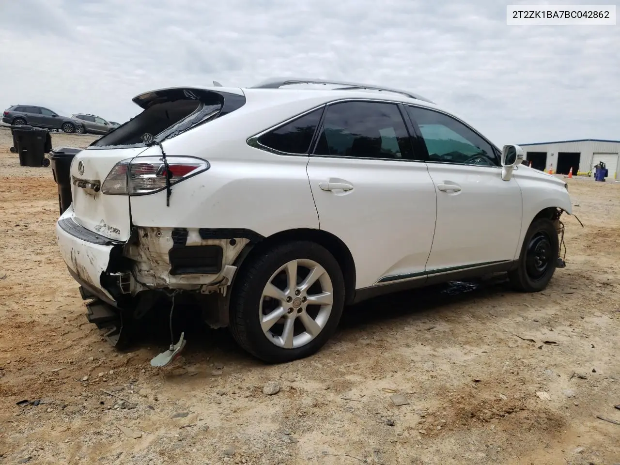 2011 Lexus Rx 350 VIN: 2T2ZK1BA7BC042862 Lot: 56399645