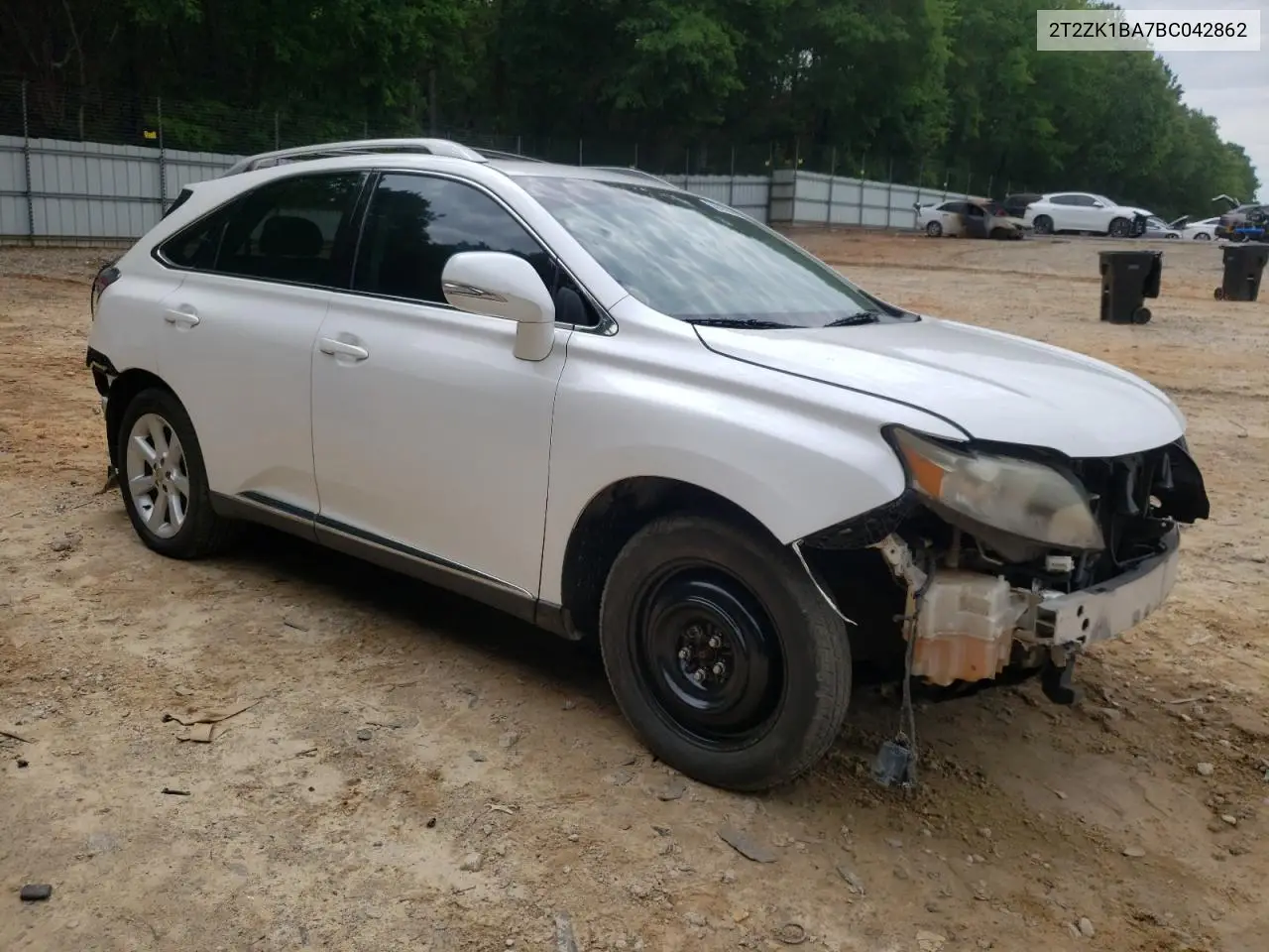 2011 Lexus Rx 350 VIN: 2T2ZK1BA7BC042862 Lot: 56399645
