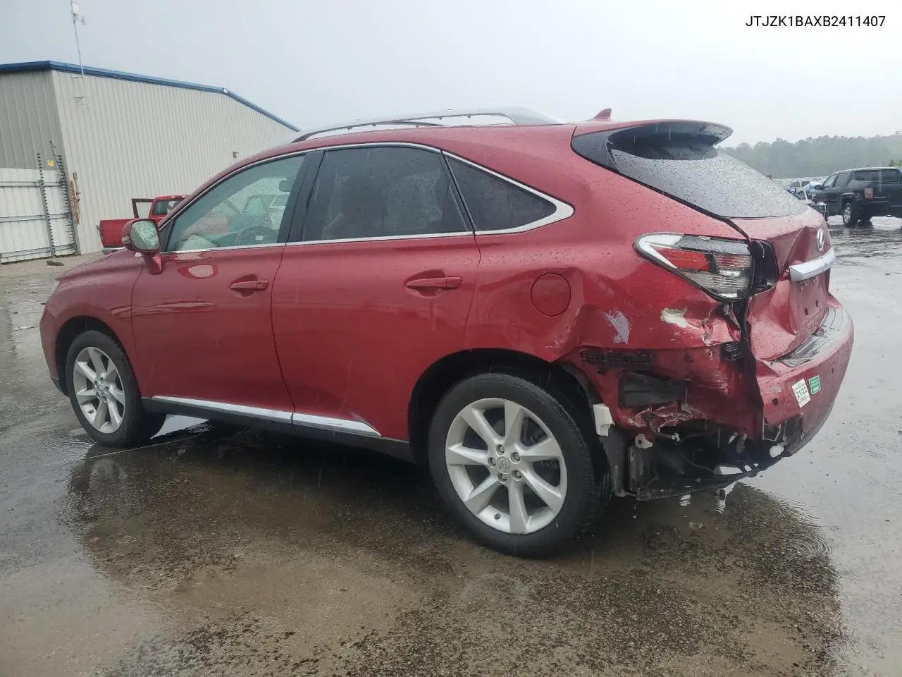 2011 Lexus Rx 350 VIN: JTJZK1BAXB2411407 Lot: 56562995