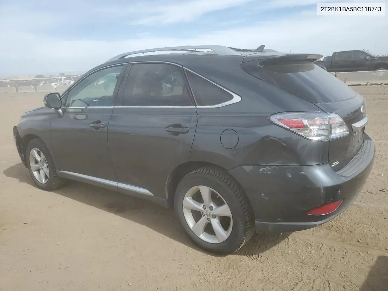 2011 Lexus Rx 350 VIN: 2T2BK1BA5BC118743 Lot: 56756535