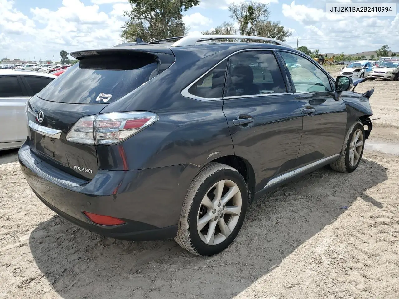2011 Lexus Rx 350 VIN: JTJZK1BA2B2410994 Lot: 59999763