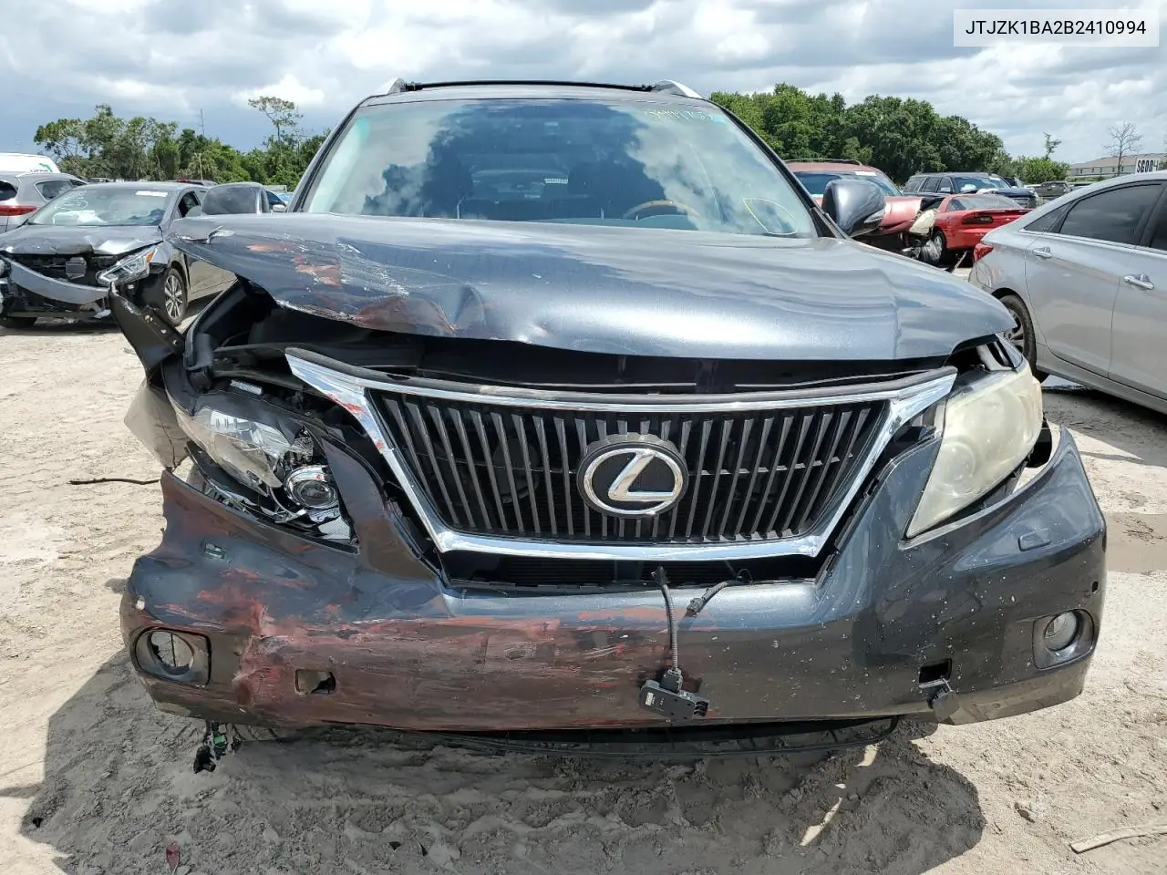 2011 Lexus Rx 350 VIN: JTJZK1BA2B2410994 Lot: 59999763