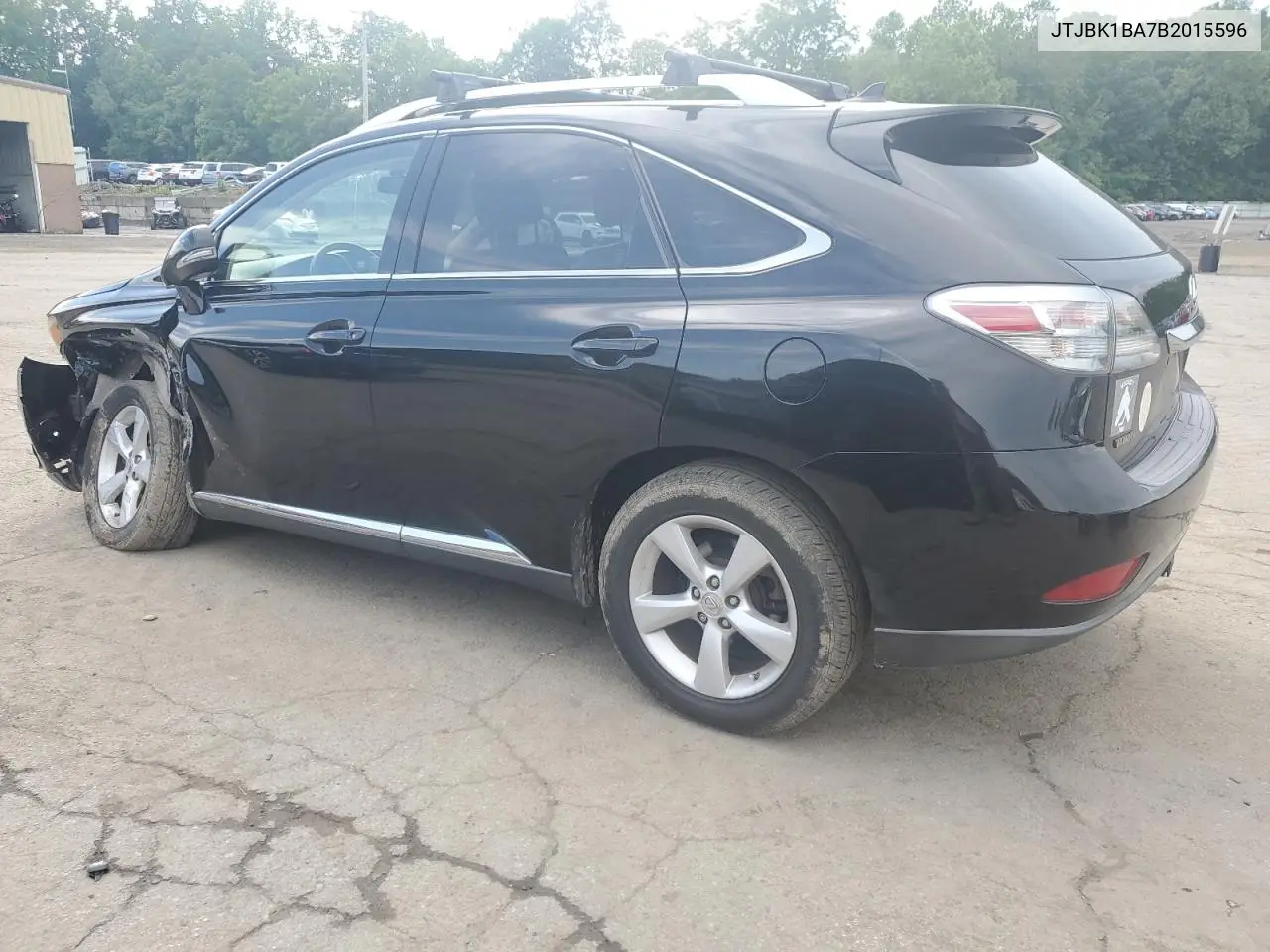 2011 Lexus Rx 350 VIN: JTJBK1BA7B2015596 Lot: 61337755