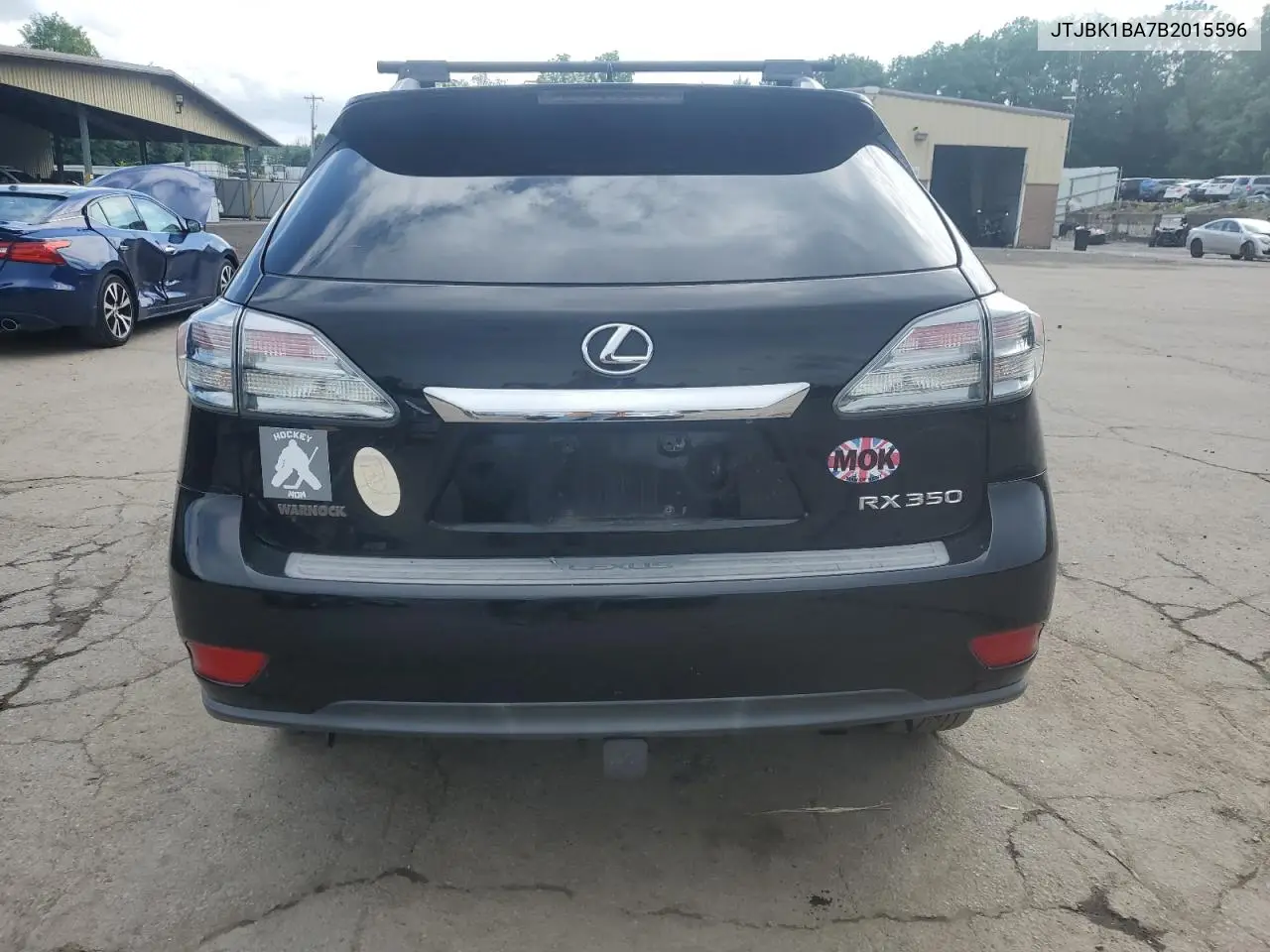 2011 Lexus Rx 350 VIN: JTJBK1BA7B2015596 Lot: 61337755