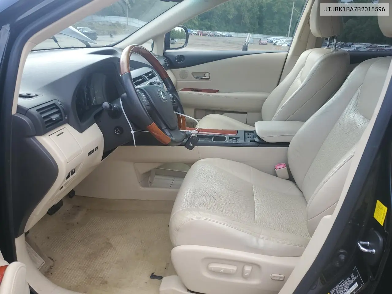 2011 Lexus Rx 350 VIN: JTJBK1BA7B2015596 Lot: 61337755