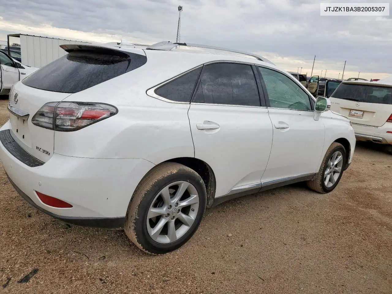 2011 Lexus Rx 350 VIN: JTJZK1BA3B2005307 Lot: 62293375