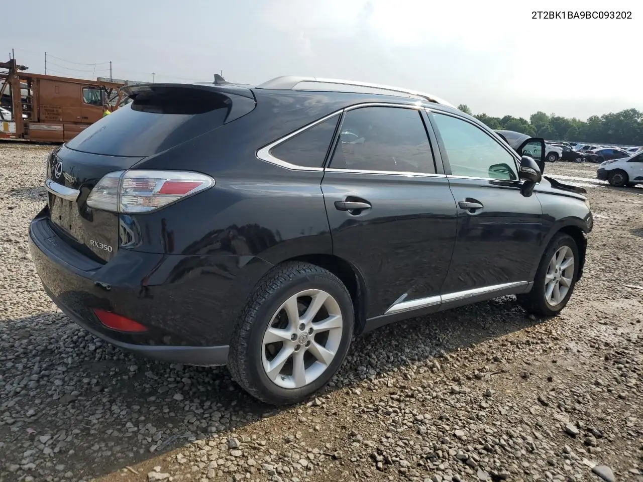 2011 Lexus Rx 350 VIN: 2T2BK1BA9BC093202 Lot: 62410975