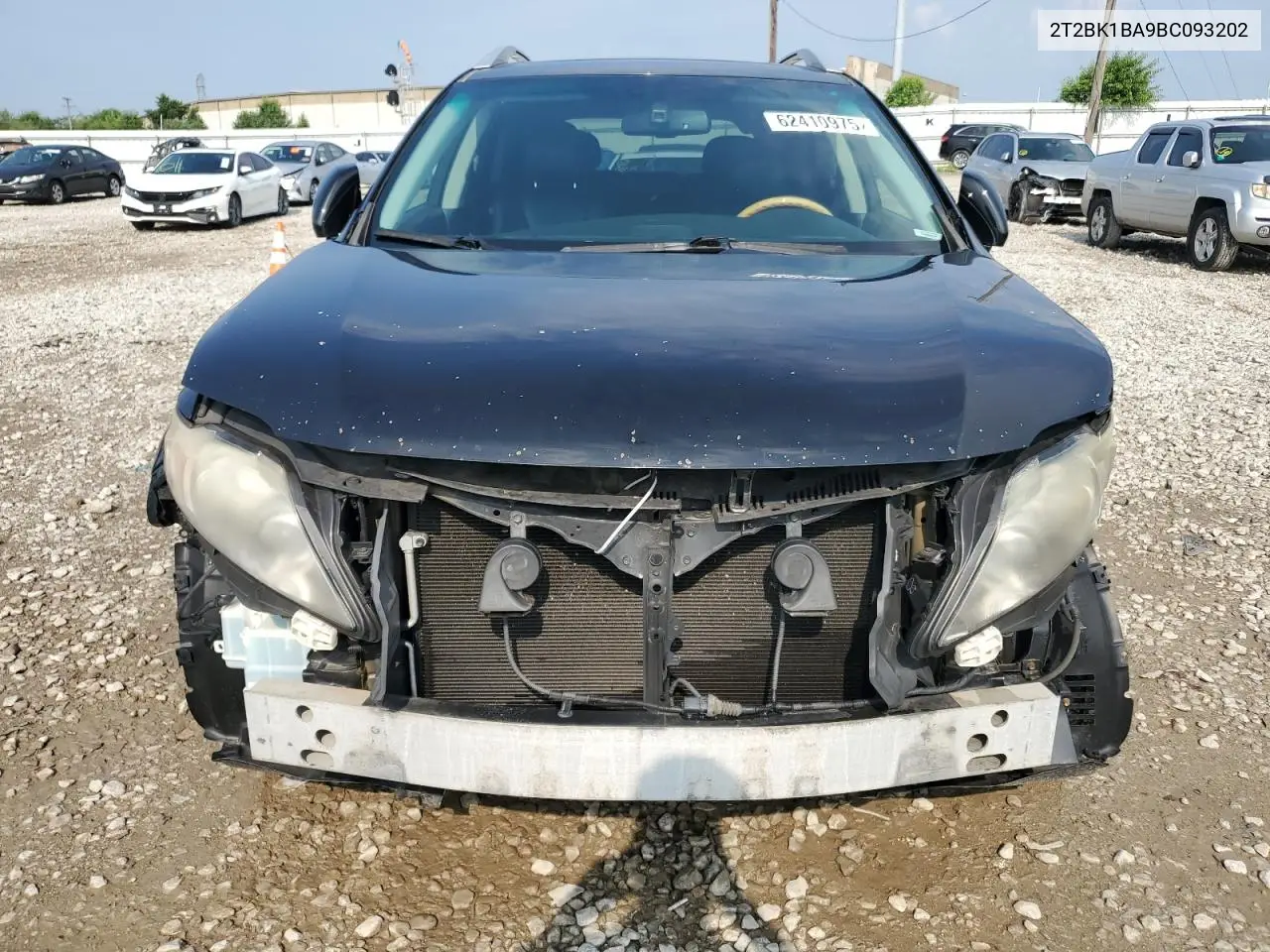 2011 Lexus Rx 350 VIN: 2T2BK1BA9BC093202 Lot: 62410975
