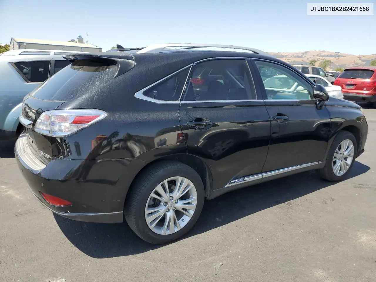 2011 Lexus Rx 450H VIN: JTJBC1BA2B2421668 Lot: 62427415