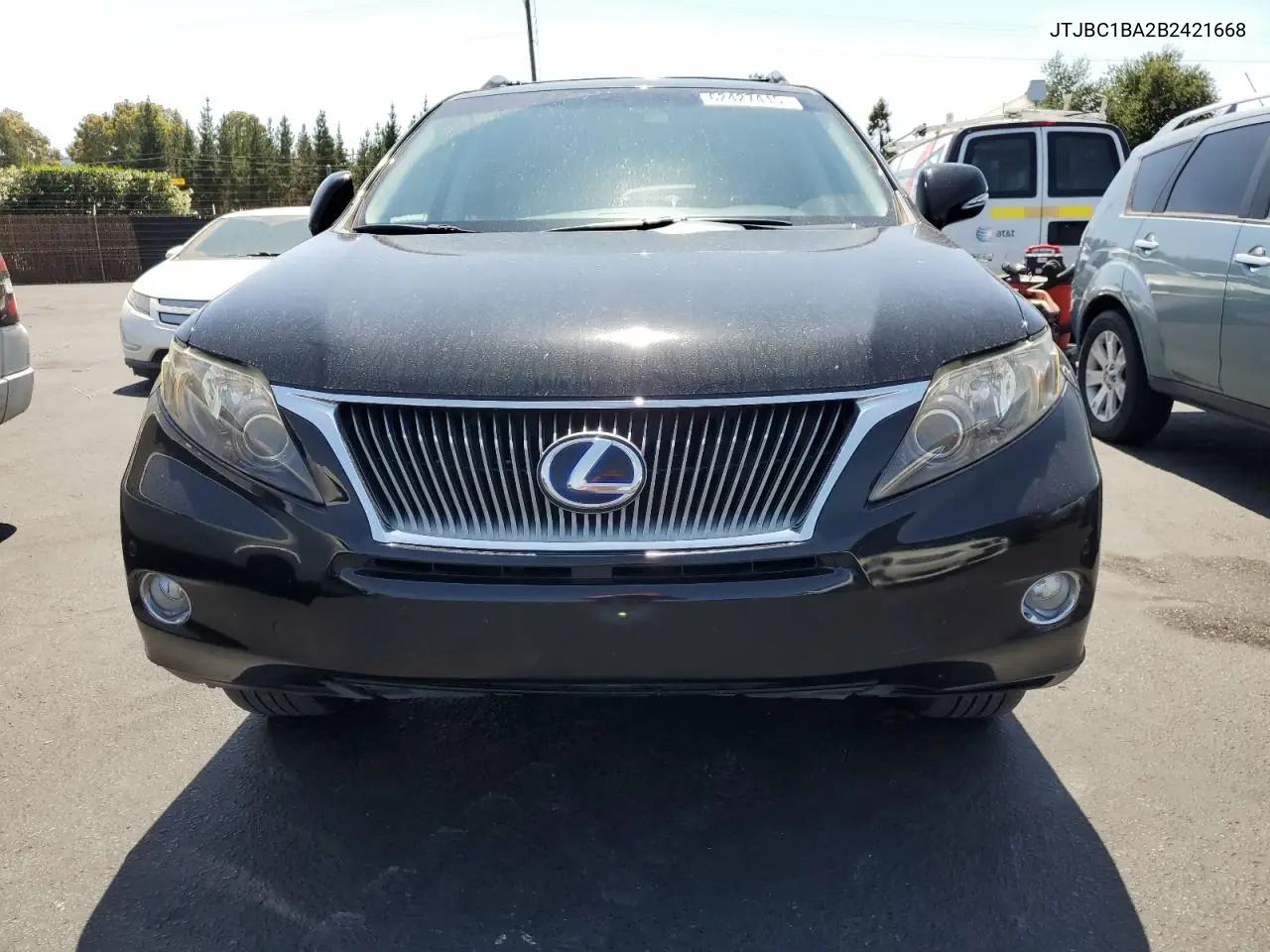 2011 Lexus Rx 450H VIN: JTJBC1BA2B2421668 Lot: 62427415