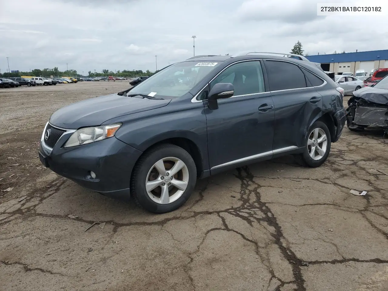 2011 Lexus Rx 350 VIN: 2T2BK1BA1BC120182 Lot: 62653875