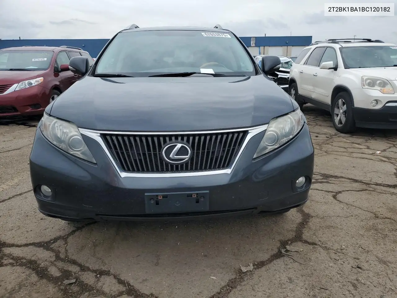 2011 Lexus Rx 350 VIN: 2T2BK1BA1BC120182 Lot: 62653875