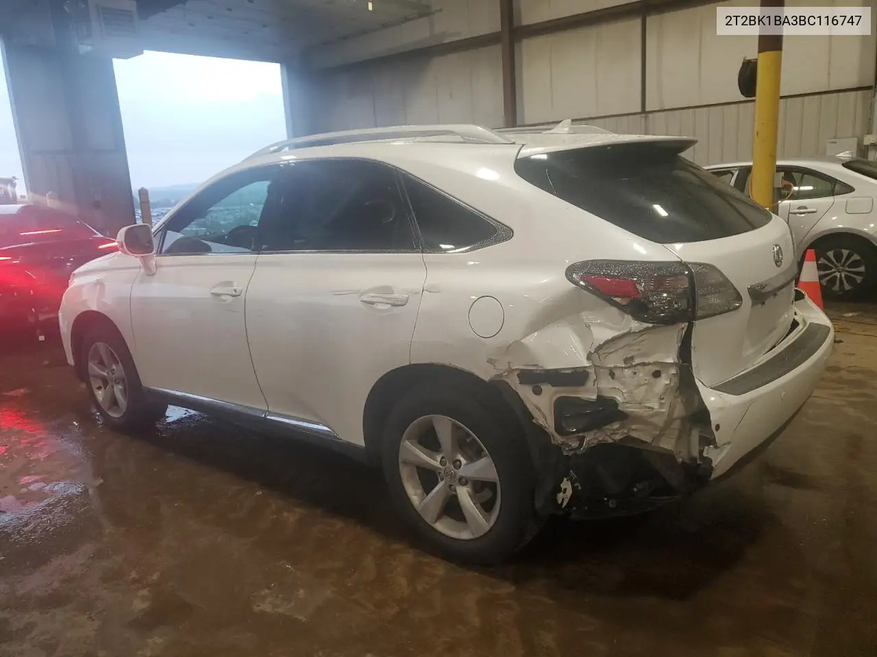 2011 Lexus Rx 350 VIN: 2T2BK1BA3BC116747 Lot: 62748915