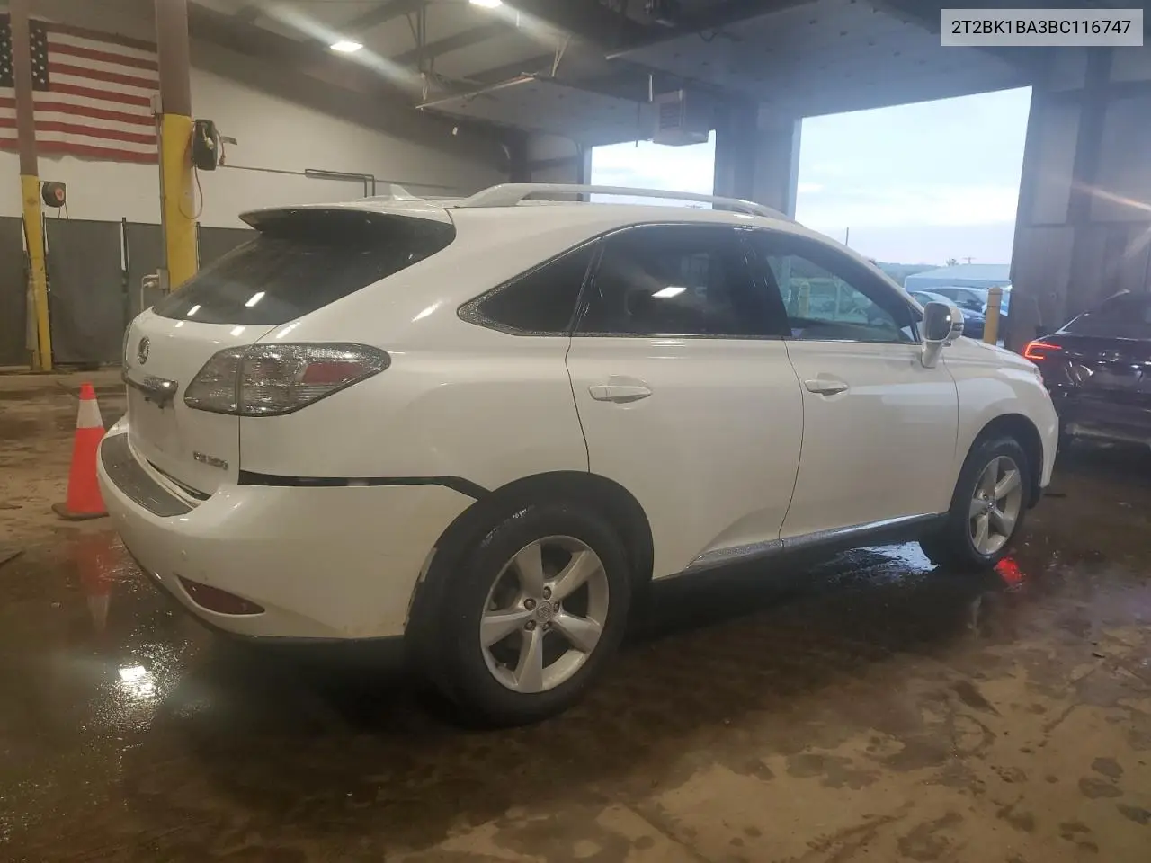 2011 Lexus Rx 350 VIN: 2T2BK1BA3BC116747 Lot: 62748915