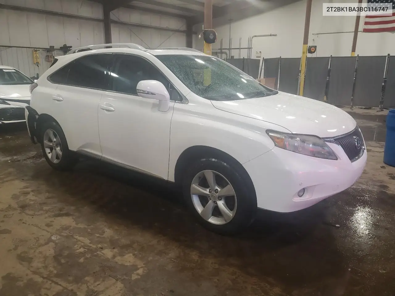 2011 Lexus Rx 350 VIN: 2T2BK1BA3BC116747 Lot: 62748915