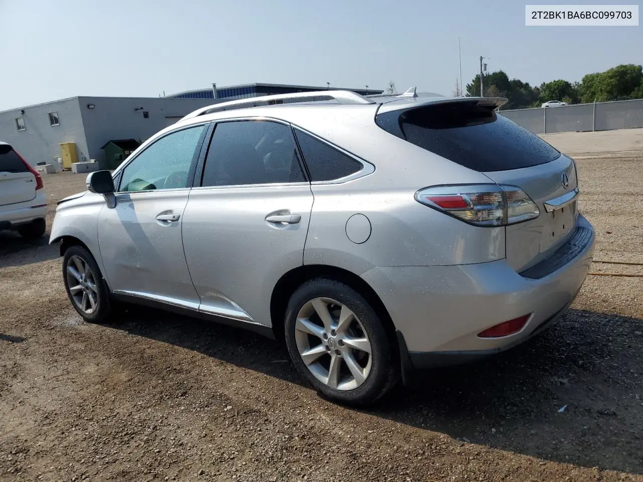 2011 Lexus Rx 350 VIN: 2T2BK1BA6BC099703 Lot: 62812115