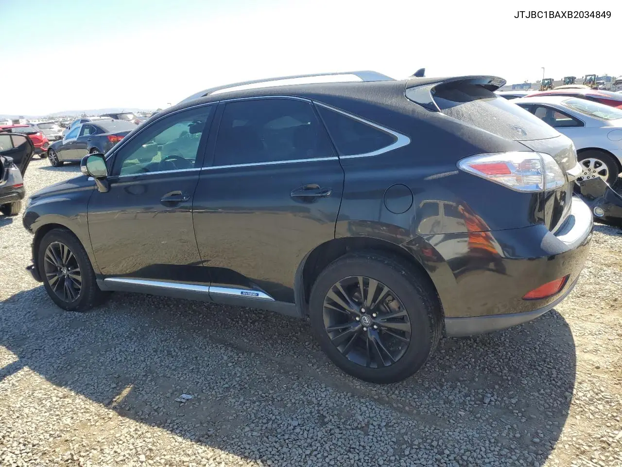 2011 Lexus Rx 450H VIN: JTJBC1BAXB2034849 Lot: 62915265