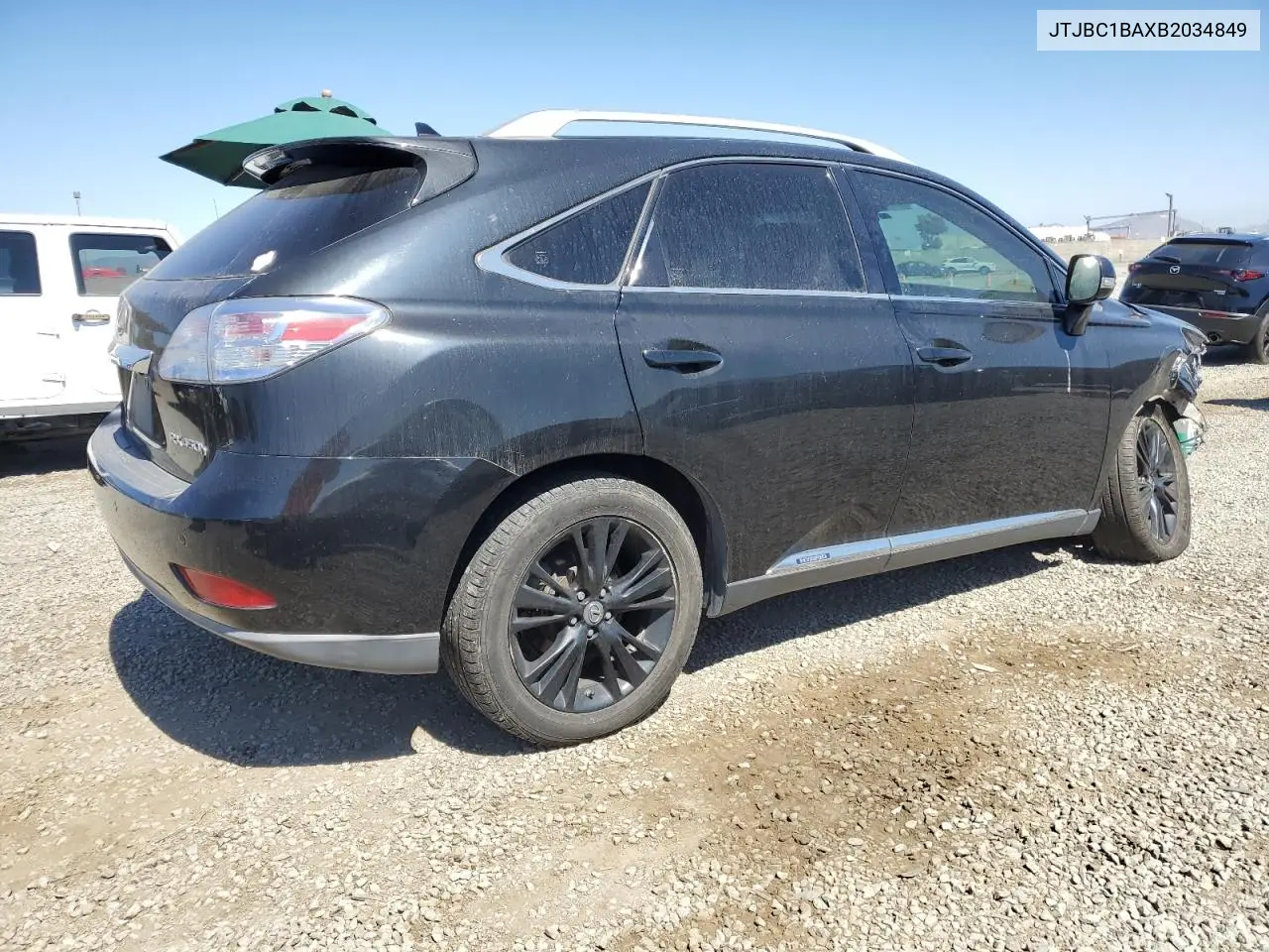 2011 Lexus Rx 450H VIN: JTJBC1BAXB2034849 Lot: 62915265