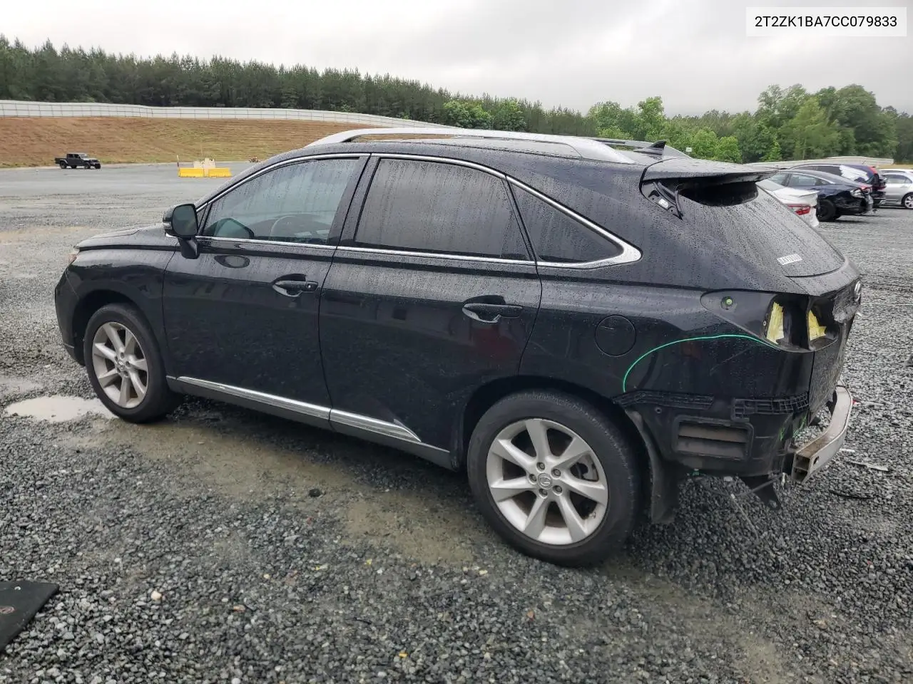 2012 Lexus Rx 350 VIN: 2T2ZK1BA7CC079833 Lot: 56165335