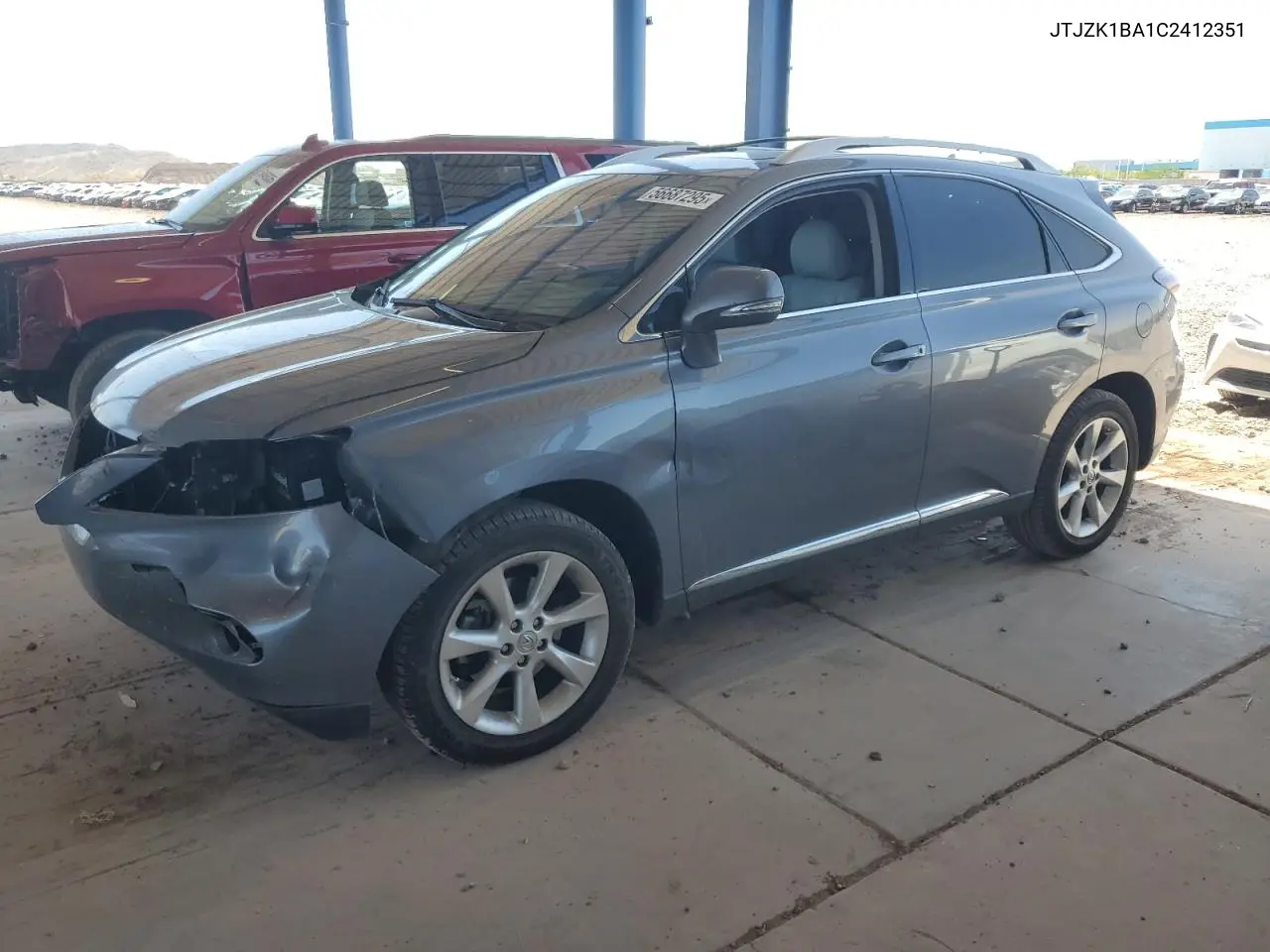 2012 Lexus Rx 350 VIN: JTJZK1BA1C2412351 Lot: 56687295