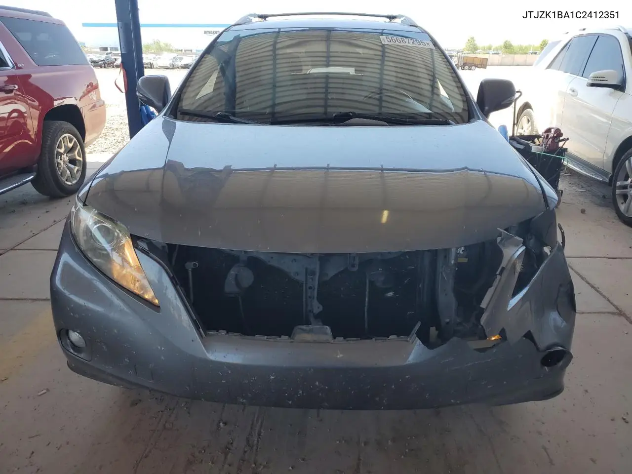 2012 Lexus Rx 350 VIN: JTJZK1BA1C2412351 Lot: 56687295