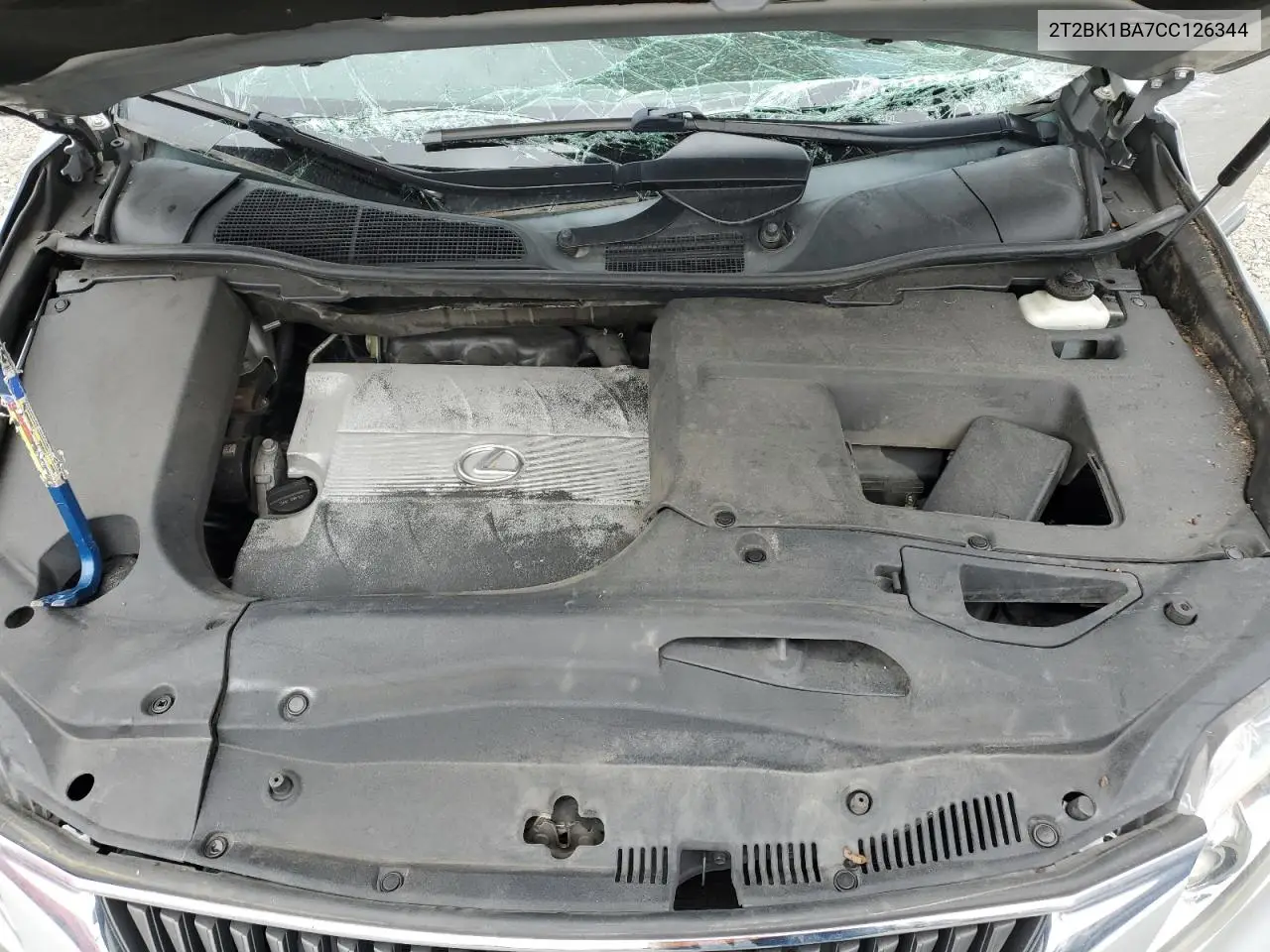 2012 Lexus Rx 350 VIN: 2T2BK1BA7CC126344 Lot: 56759585