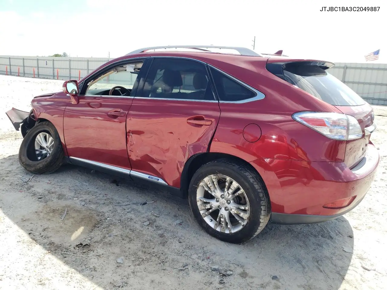 2012 Lexus Rx 450H VIN: JTJBC1BA3C2049887 Lot: 56978415