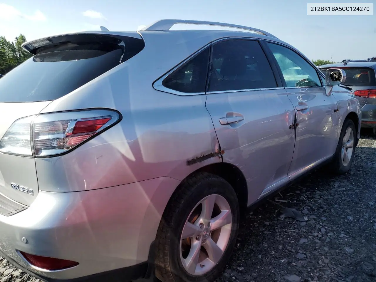 2012 Lexus Rx 350 VIN: 2T2BK1BA5CC124270 Lot: 60446155