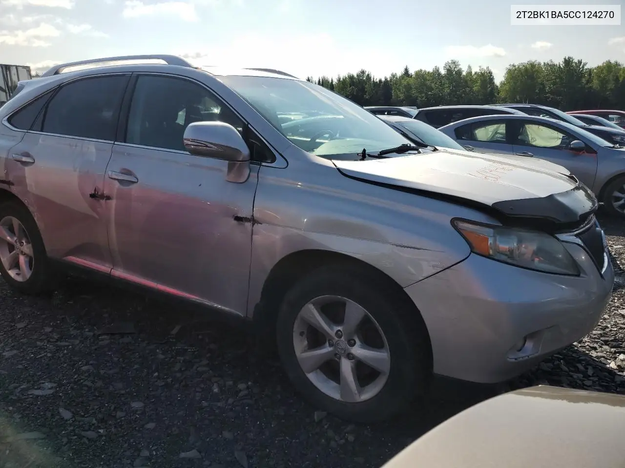 2012 Lexus Rx 350 VIN: 2T2BK1BA5CC124270 Lot: 60446155