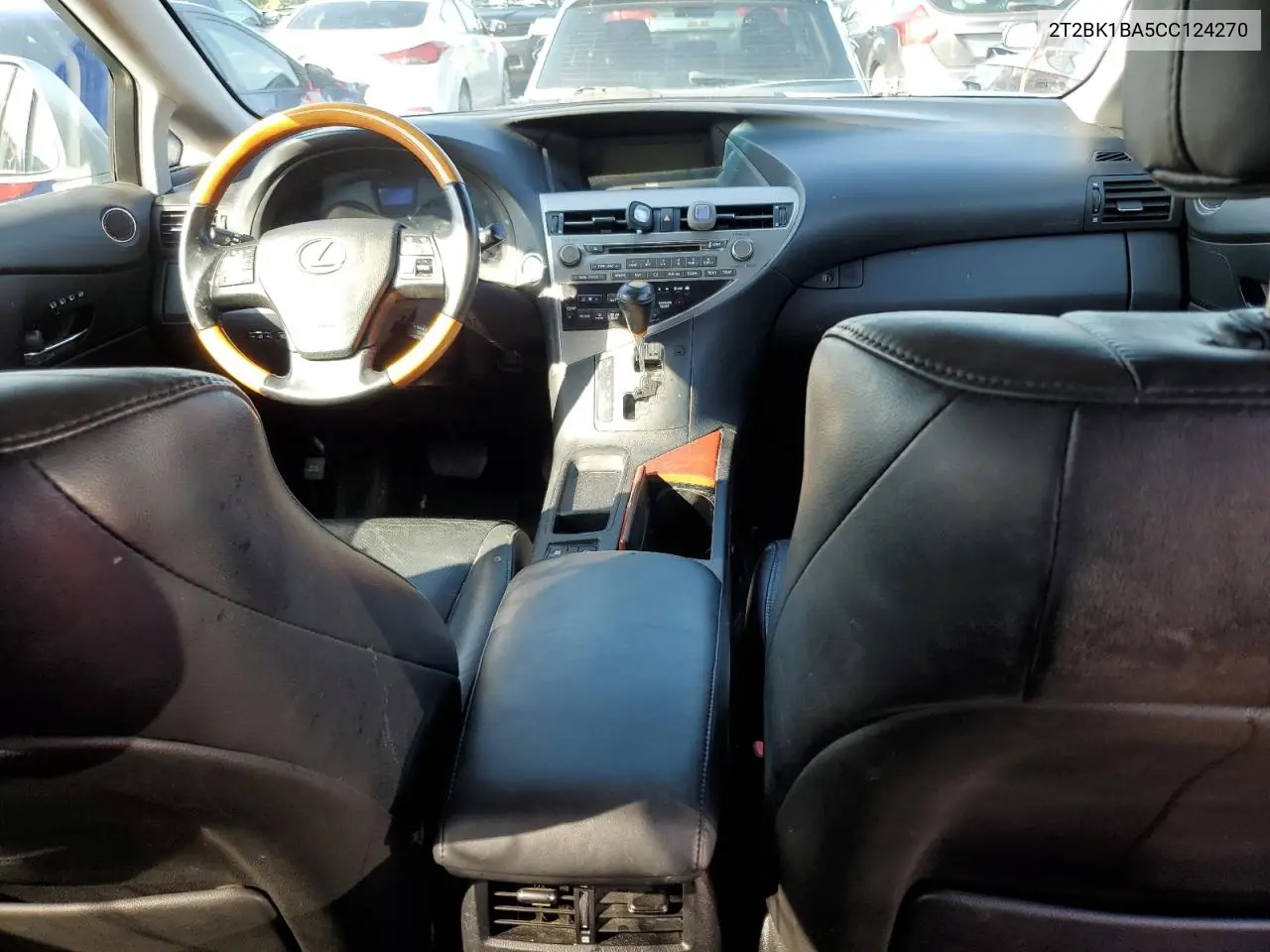 2012 Lexus Rx 350 VIN: 2T2BK1BA5CC124270 Lot: 60446155
