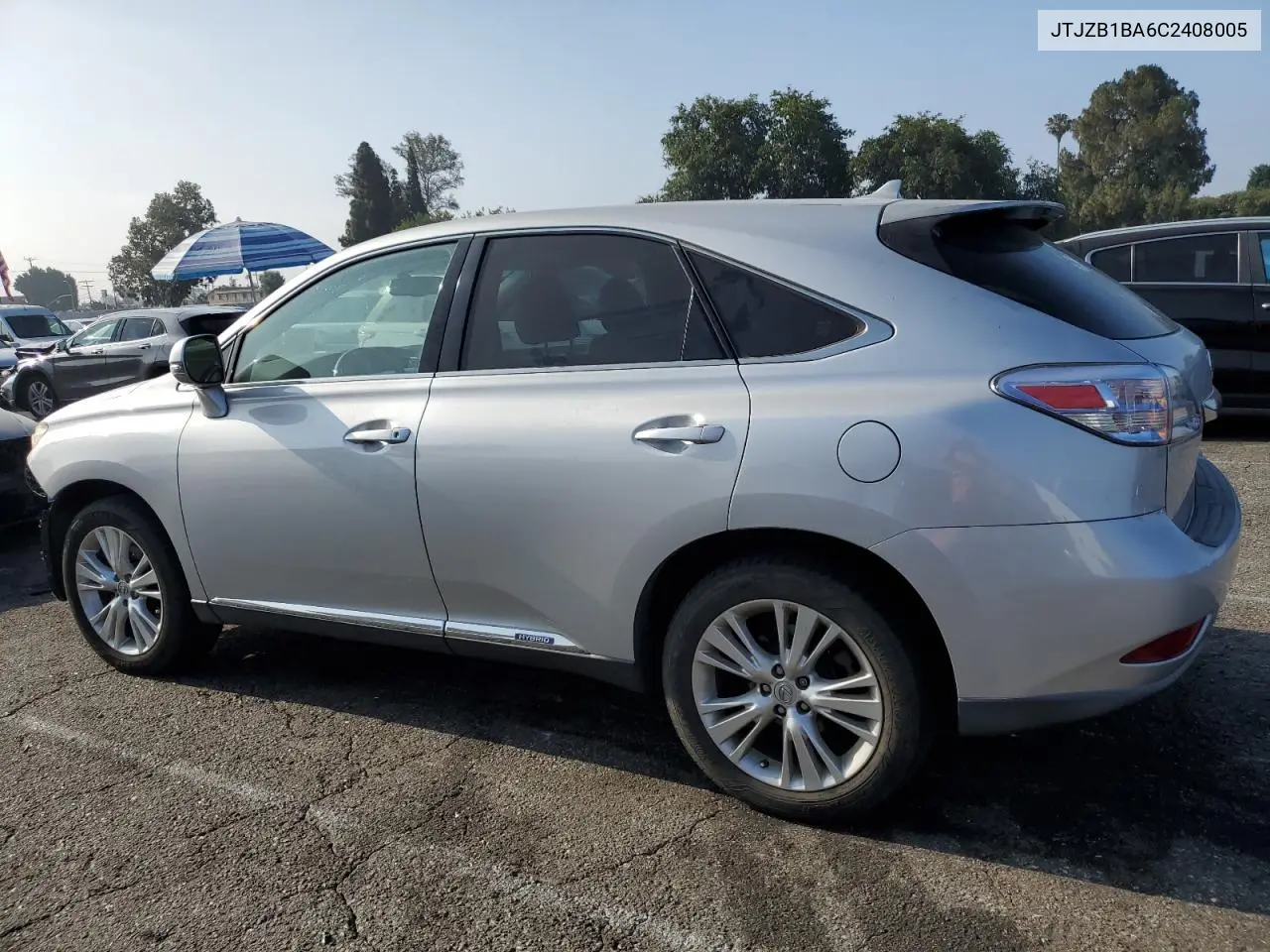 2012 Lexus Rx 450H VIN: JTJZB1BA6C2408005 Lot: 61998305