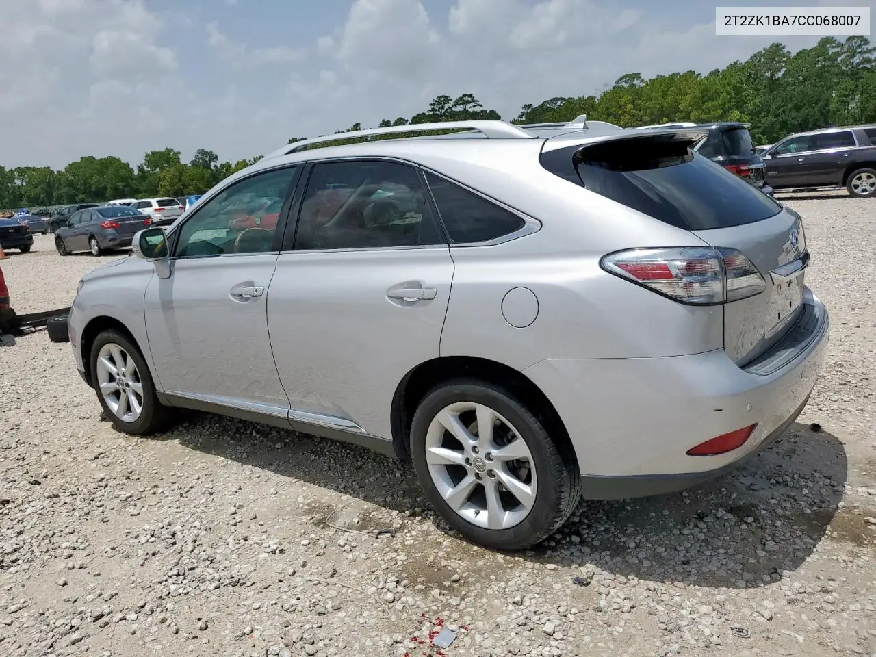2012 Lexus Rx 350 VIN: 2T2ZK1BA7CC068007 Lot: 63035005