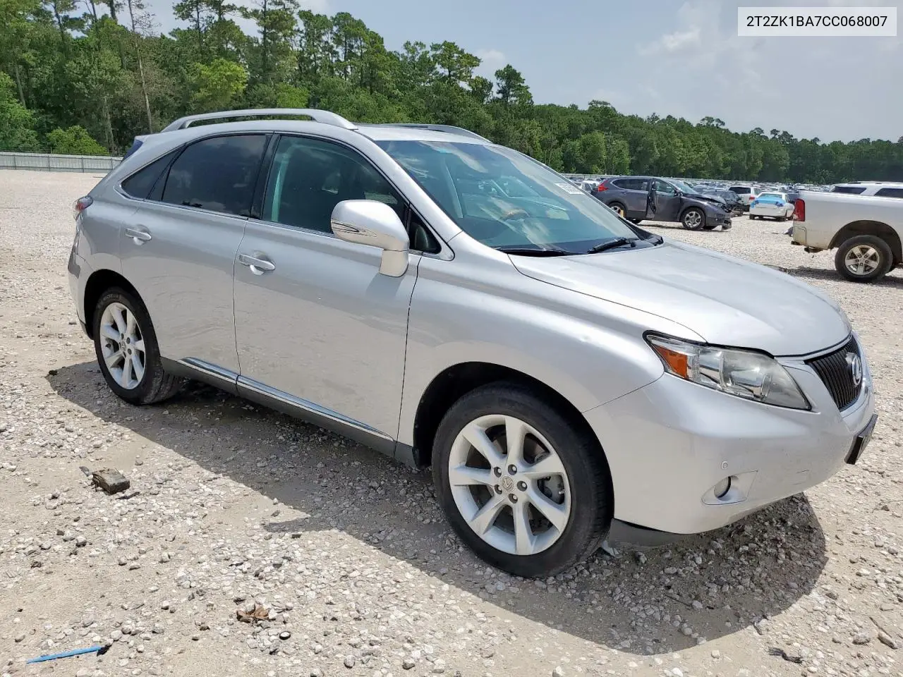 2012 Lexus Rx 350 VIN: 2T2ZK1BA7CC068007 Lot: 63035005