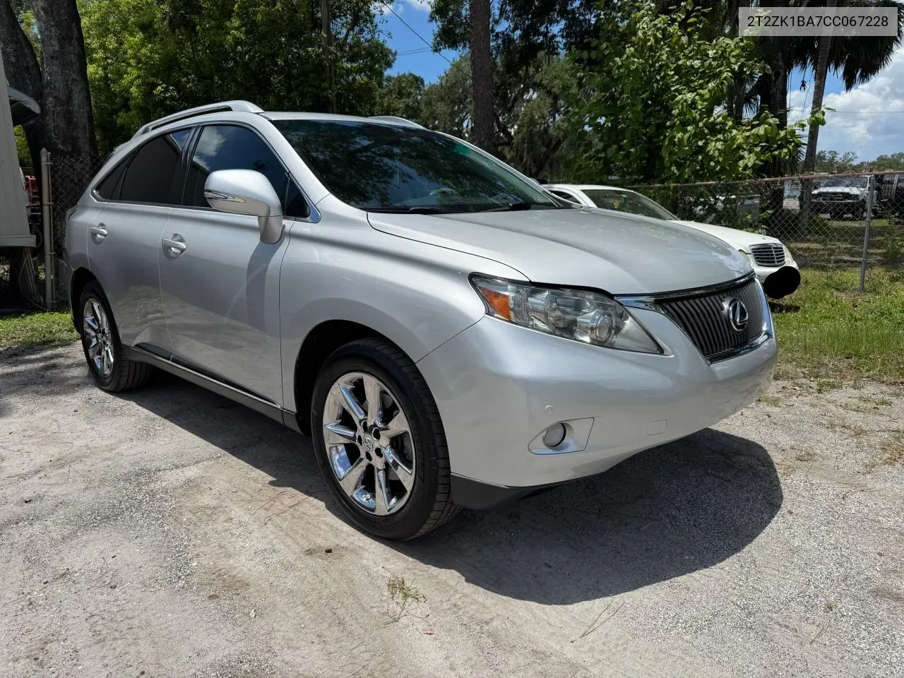 2012 Lexus Rx 350 VIN: 2T2ZK1BA7CC067228 Lot: 63053005